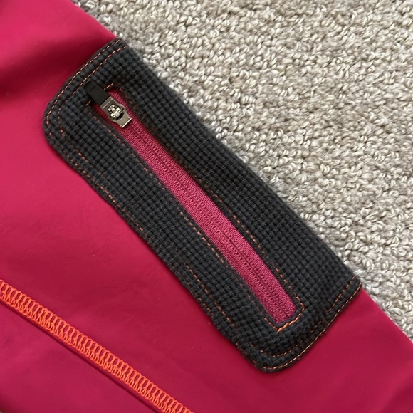 Title Nine 1/4 Zip Athletic Pullover Magenta Pink Long Sleeve Top Size S - Picture 6 of 10